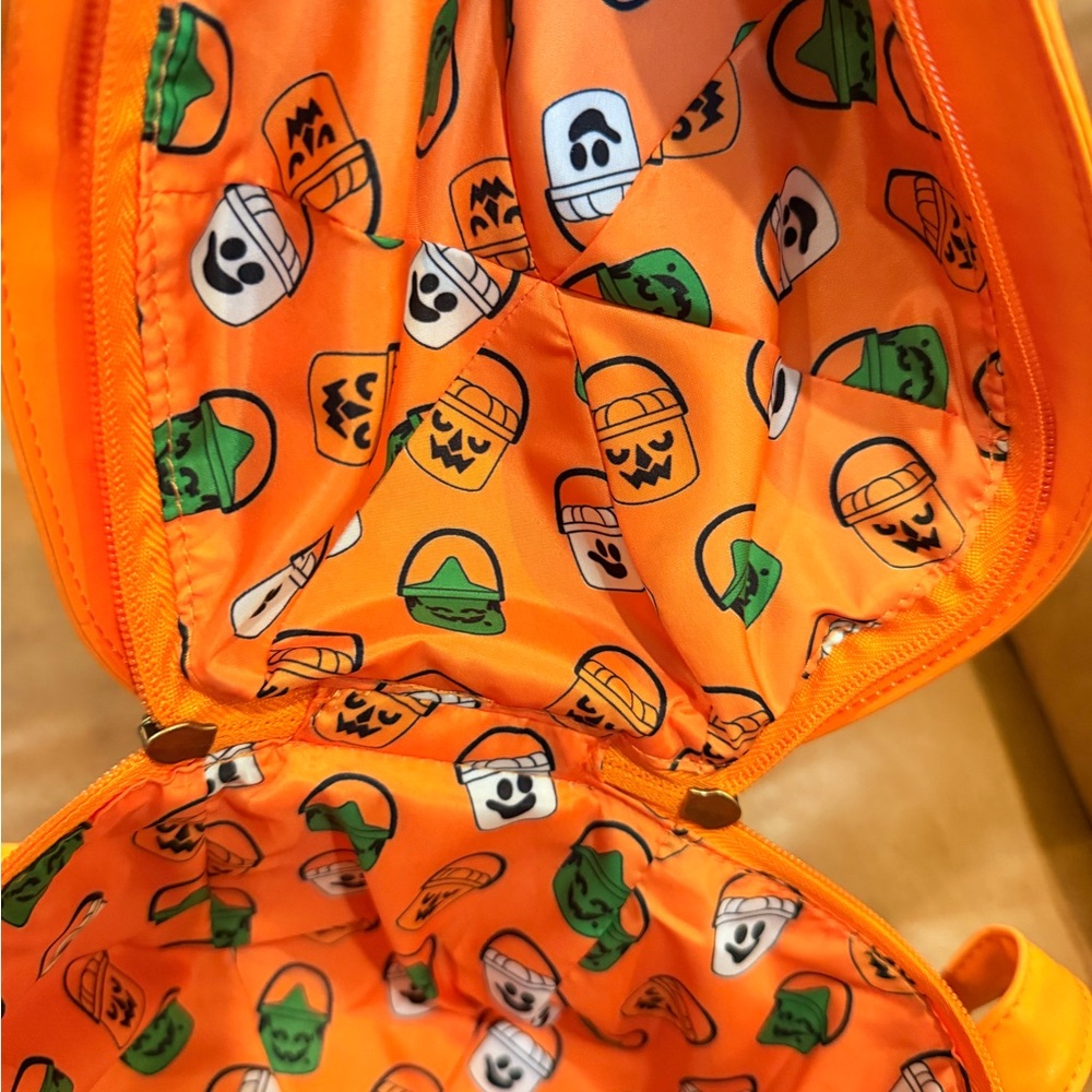 Loungefly Mcdonalds Orange Pumpkin bucket Crossbody Bag - Picture 2 of 8